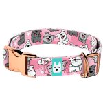 Pumi, rózsaszín - Kutya Nyakörv - april & june