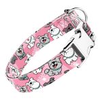 Pumi, rózsaszín - Kutya Nyakörv - april & june