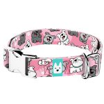 Pumi, rózsaszín - Kutya Nyakörv - april & june