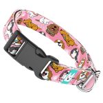 Spániel - Cavalier, rózsaszín - Kutya Nyakörv - april & june