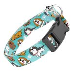 Spániel - Cavalier, kék - Kutya Nyakörv - april & june