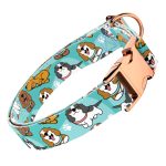 Spániel - Cavalier, kék - Kutya Nyakörv - april & june