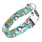 Spániel - Cavalier, kék - Kutya Nyakörv - april & june