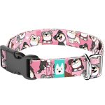 Ausztrál juhász, rózsaszín - Kutya Nyakörv - april & june