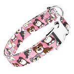 Ausztrál juhász, rózsaszín - Kutya Nyakörv - april & june