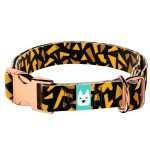 Sárga és fekete - Kutya Nyakörv - april & june