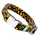 Sárga és fekete - Kutya Nyakörv - april & june