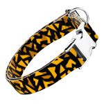 Sárga és fekete - Kutya Nyakörv - april & june