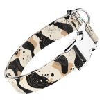 Bézs és fekete - Kutya Nyakörv - april & june