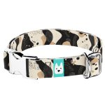 Bézs és fekete - Kutya Nyakörv - april & june