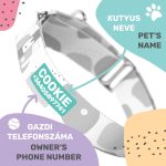 Név ráírása nyakörvre, személyre szabás - april & june