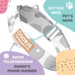Név ráírása nyakörvre, személyre szabás - april & june