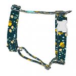 Cute Kawaii Bees Blue - Dog Harness or Cat Harness - april & june