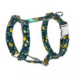 Cute Kawaii Bees Blue - Dog Harness or Cat Harness - april & june