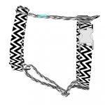 Black and White ZigZag - Dog Harness or Cat Harness - april & june