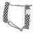 Black and White ZigZag - Dog Harness or Cat Harness - april & june