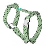 Black Hearts on Matcha - Dog Harness or Cat Harness - april & june