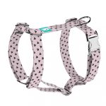 Black Hearts on Purple - Dog Harness or Cat Harness - april & june