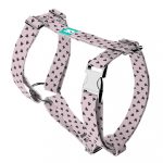 Black Hearts on Purple - Dog Harness or Cat Harness - april & june