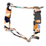 Beige and Blue Camouflage - Dog Harness or Cat Harness - april & june