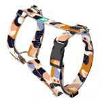 Beige and Blue Camouflage - Dog Harness or Cat Harness - april & june
