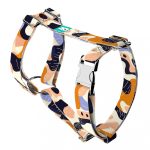 Beige and Blue Camouflage - Dog Harness or Cat Harness - april & june