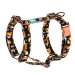 Cute Little Fox Dark - Dog Harness or Cat Harness - april & june