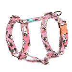 Pembroke Welsh Corgi, tricolor, pink - Dog Harness or Cat Harness - april & june