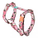 Pembroke Welsh Corgi, tricolor, pink - Dog Harness or Cat Harness - april & june