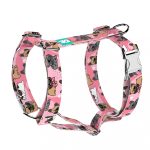 French Bulldog, pink - Dog Harness or Cat Harness - april & june