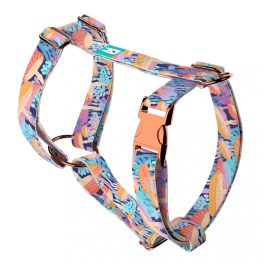 Trippy Mushrooms - Dog Harness or Cat Harness - april & june