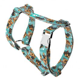   Yorkshire Terrier, blue - Dog Harness or Cat Harness - april & june