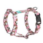 English Bulldog, pink - Dog Harness or Cat Harness - april & june