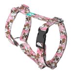 English Bulldog, pink - Dog Harness or Cat Harness - april & june