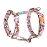 English Bulldog, pink - Dog Harness or Cat Harness - april & june