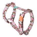 English Bulldog, pink - Dog Harness or Cat Harness - april & june