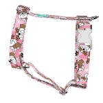 English Bulldog, pink - Dog Harness or Cat Harness - april & june