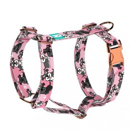 Schnauzer, pink - Dog Harness or Cat Harness - april & june