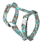 Jack Russell Terrier, blue - Dog Harness or Cat Harness - april & june