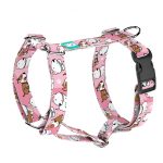 Bull Terrier, pink - Dog Harness or Cat Harness - april & june