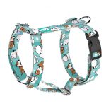 Bull Terrier, blue - Dog Harness or Cat Harness - april & june