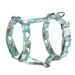 Bull Terrier, blue - Dog Harness or Cat Harness - april & june