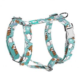   Bull Terrier, blue - Dog Harness or Cat Harness - april & june