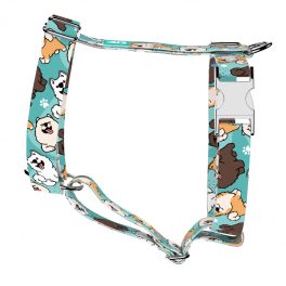 Spitz, blue - Dog Harness or Cat Harness - april & june