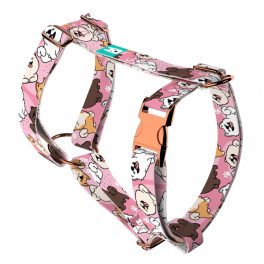 Spitz, pink - Dog Harness or Cat Harness - april & june