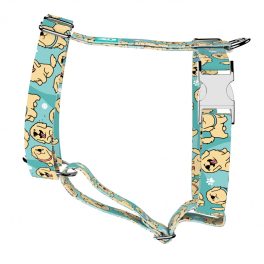   Golden Retriever, blue - Dog Harness or Cat Harness - april & june