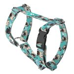 Pug, blue - Dog Harness or Cat Harness - april & june