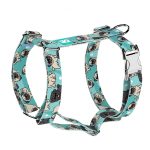 Pug, blue - Dog Harness or Cat Harness - april & june