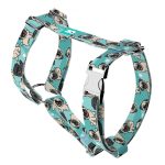 Pug, blue - Dog Harness or Cat Harness - april & june