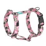 Pug, pink - Dog Harness or Cat Harness - april & june